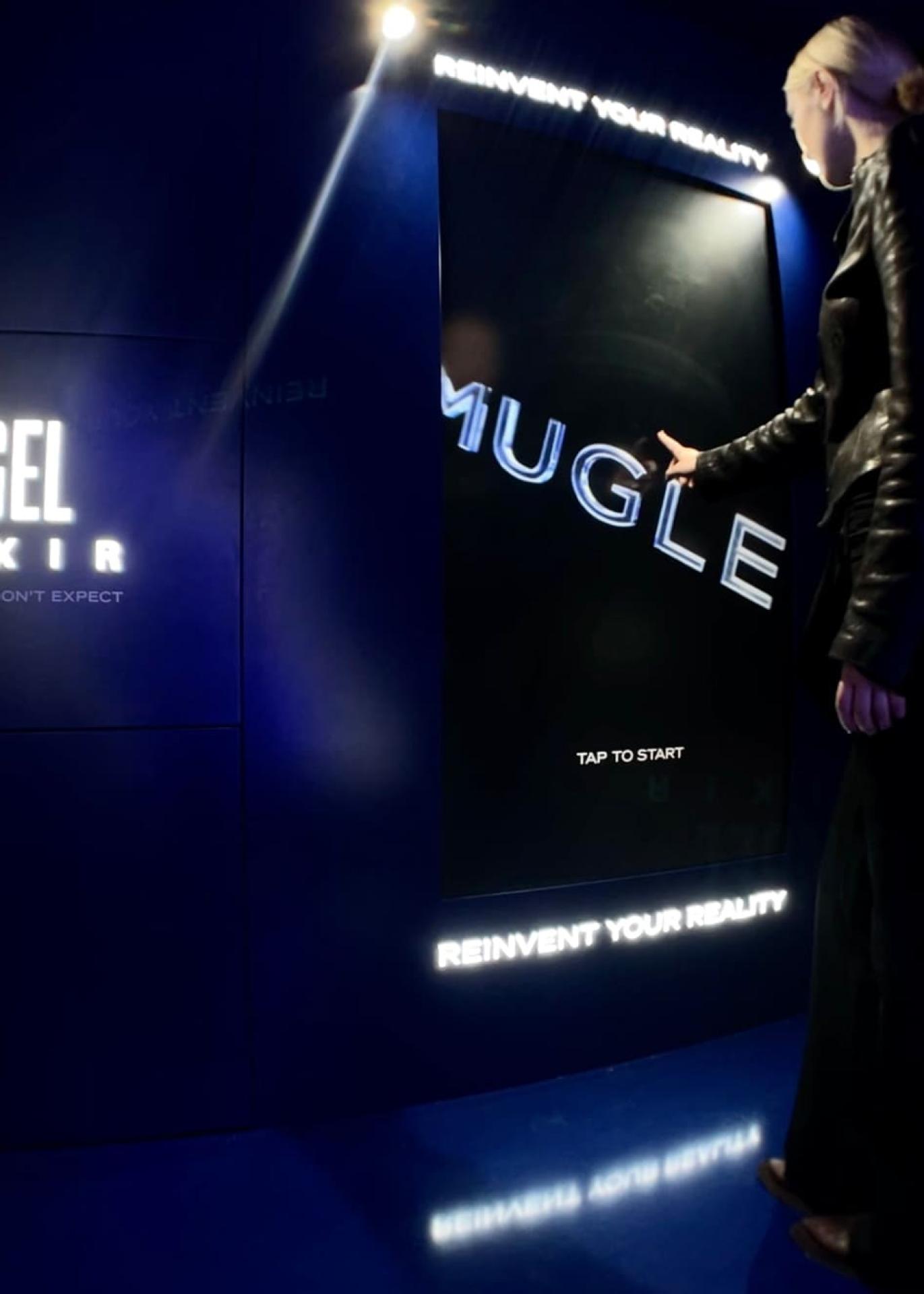 FFFACE.ME brings Meta’s AR Technology to the real world with AR Mirrors for Mugler 