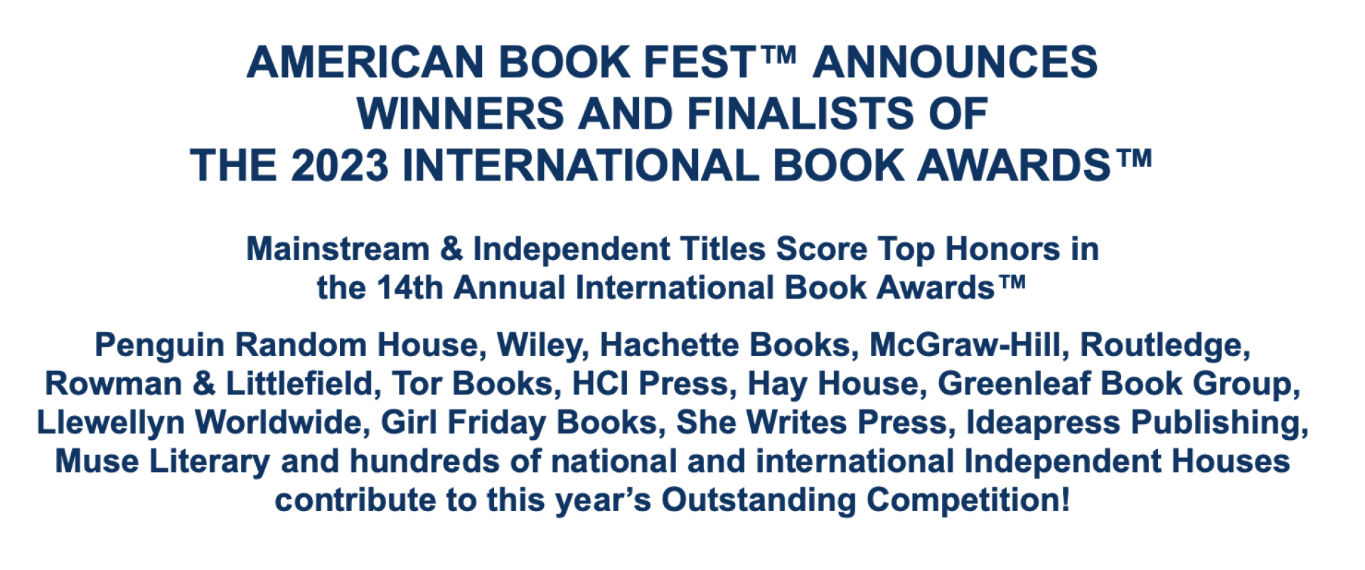 Organizational Excellence: Publishing and Author Support