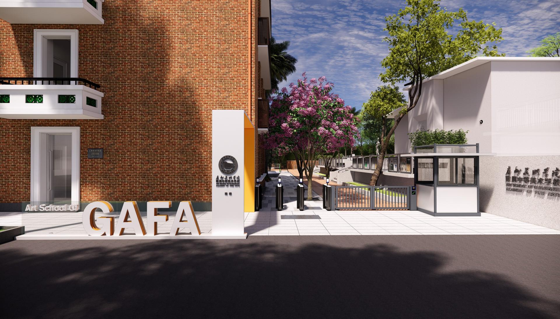  The Campus Environment Improvement for Art School of GAFA