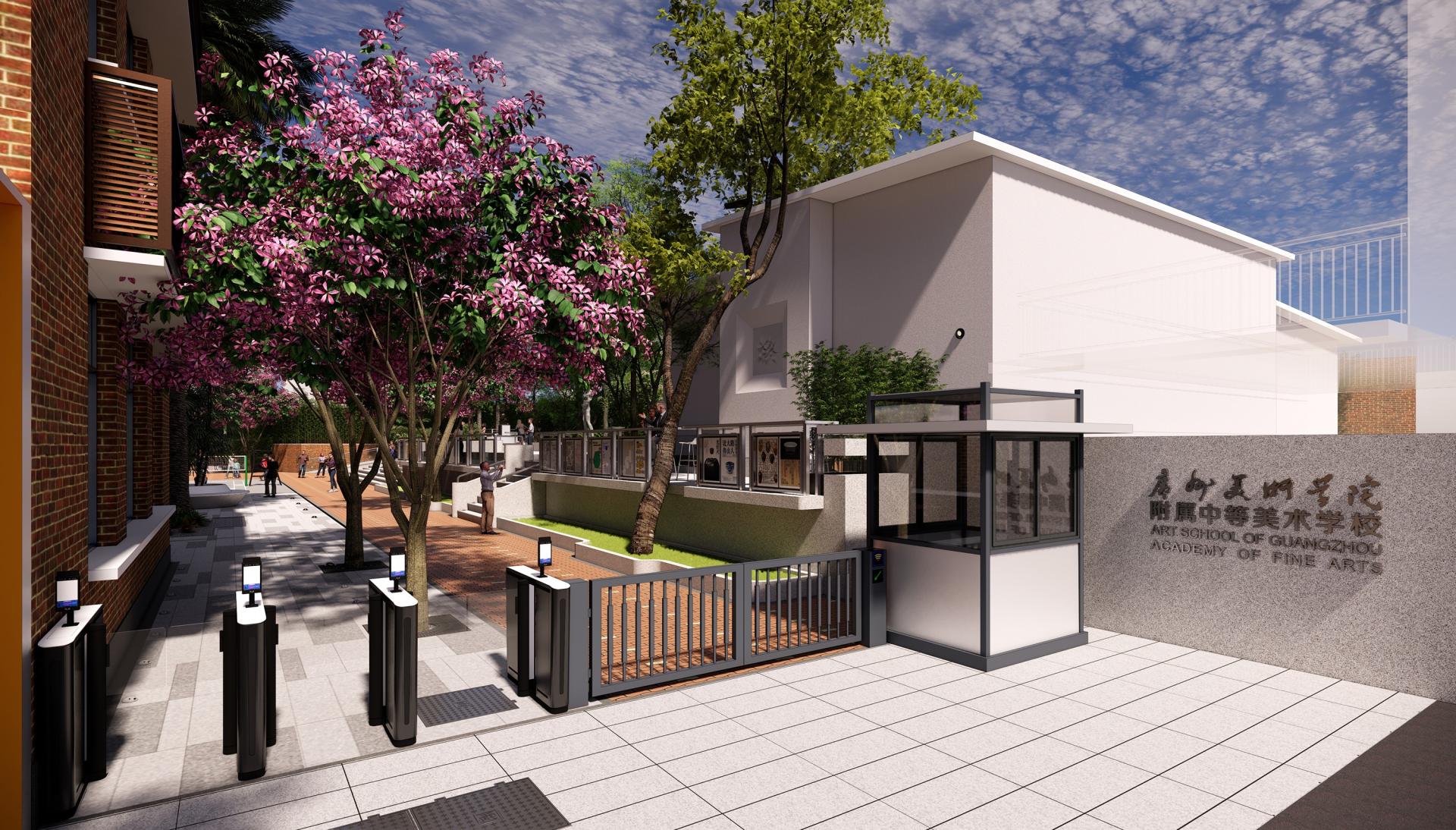  The Campus Environment Improvement for Art School of GAFA