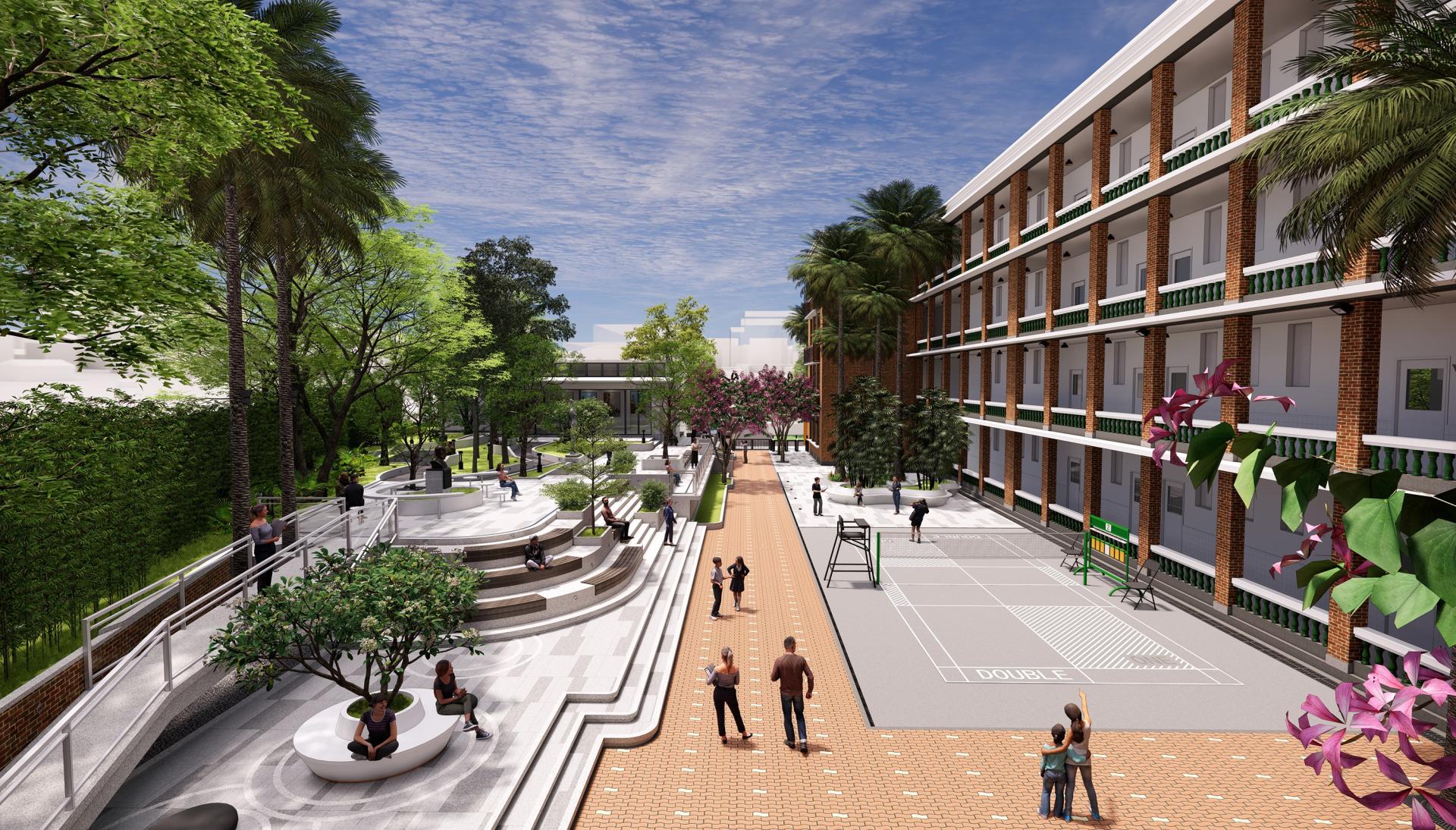  The Campus Environment Improvement for Art School of GAFA