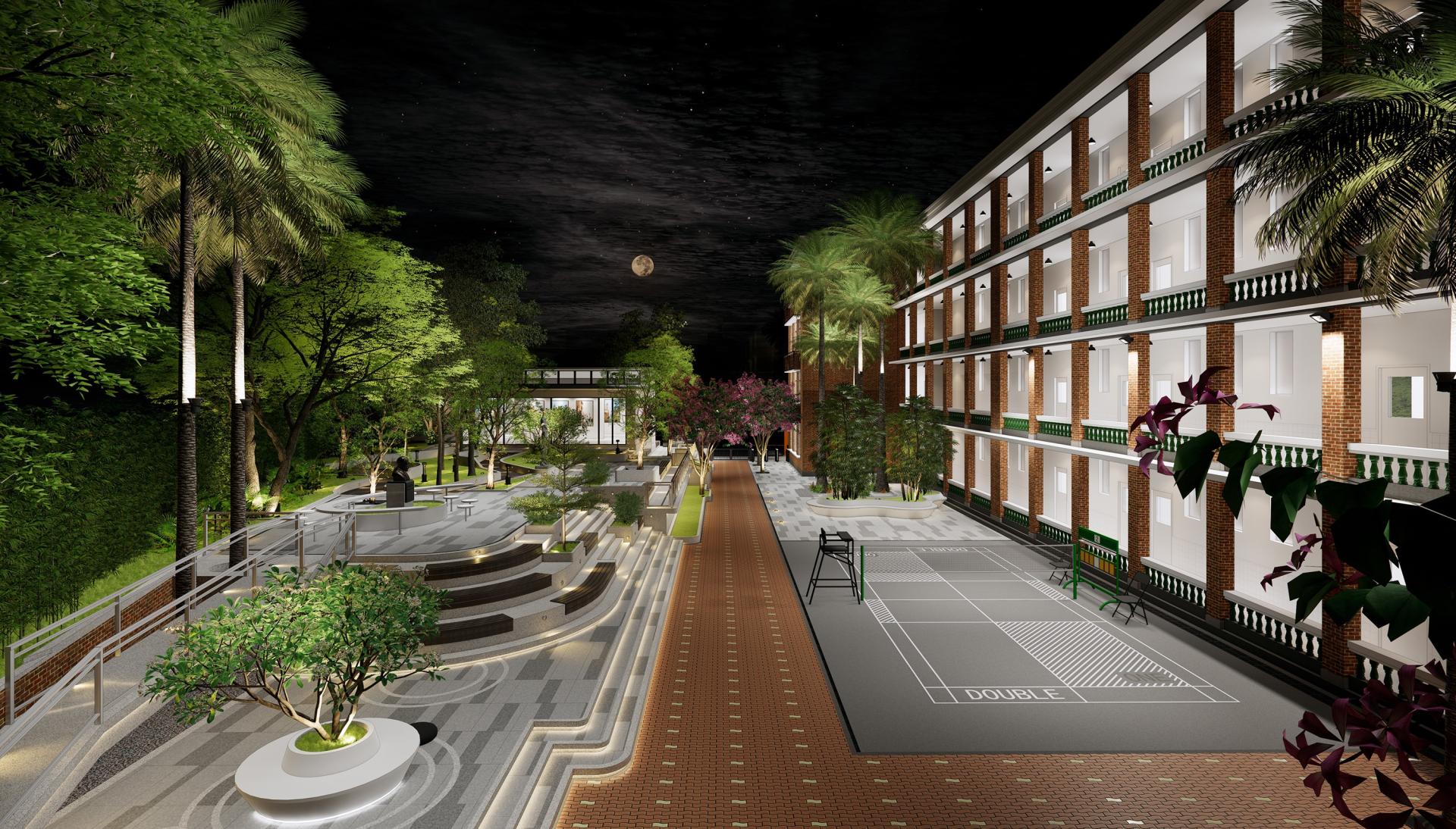  The Campus Environment Improvement for Art School of GAFA