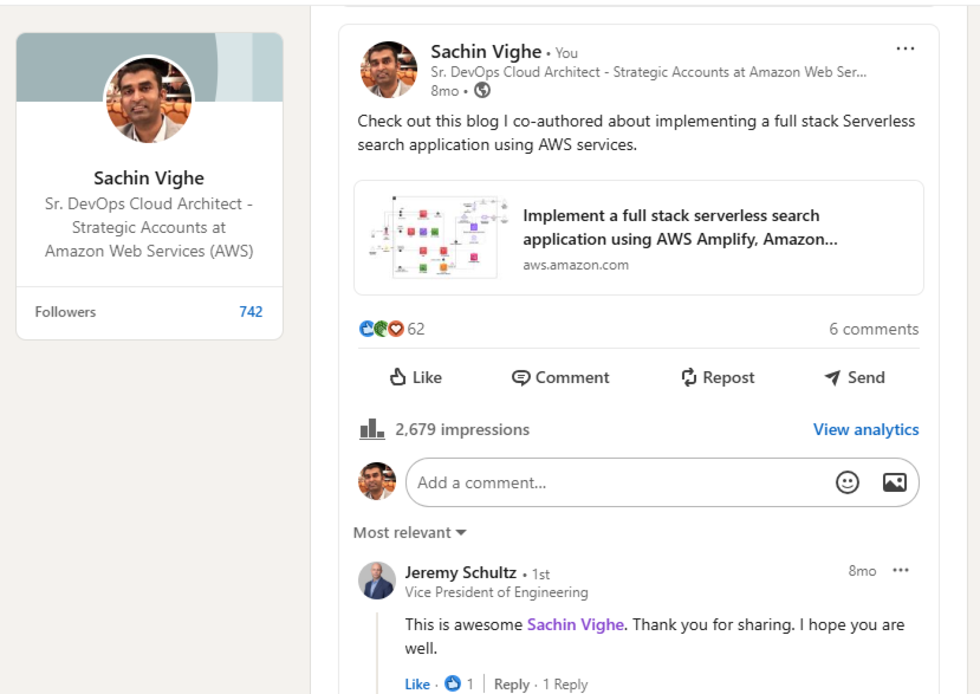 Zero-Touch Search: Automating Full Stack Deployment with Serverless DevOps
