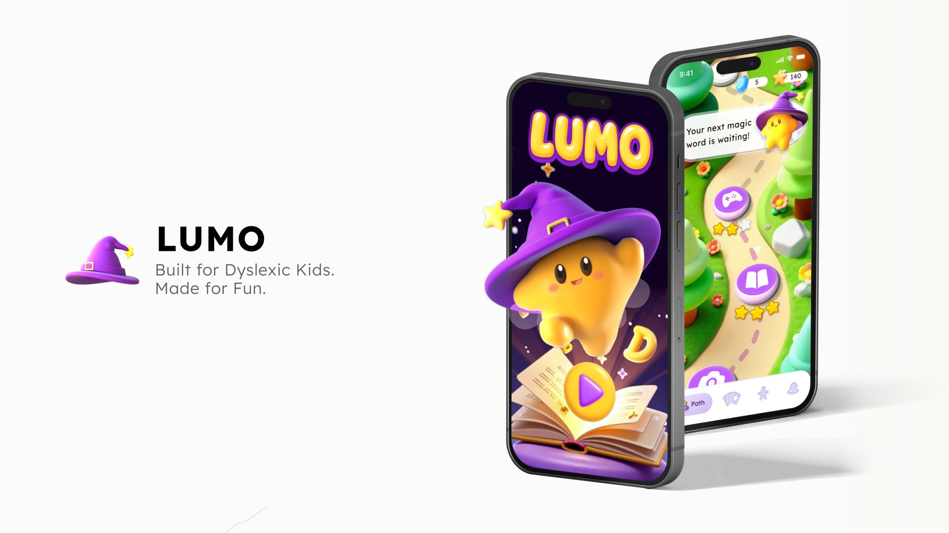	 Lumo App — Built for Dyslexic Kids, Made for Fun.