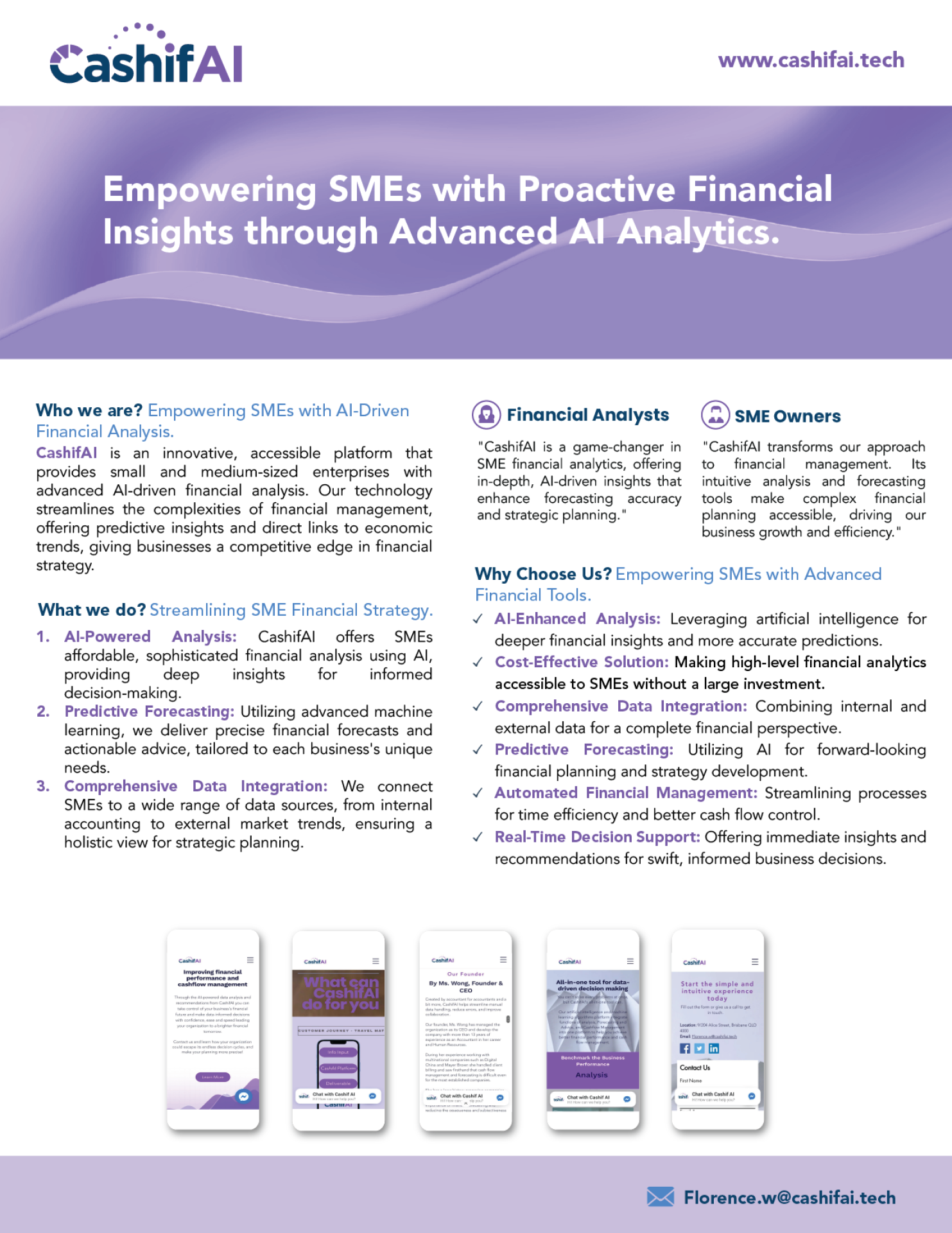 CashifAI: The AI Financial Co-Pilot for Business Success