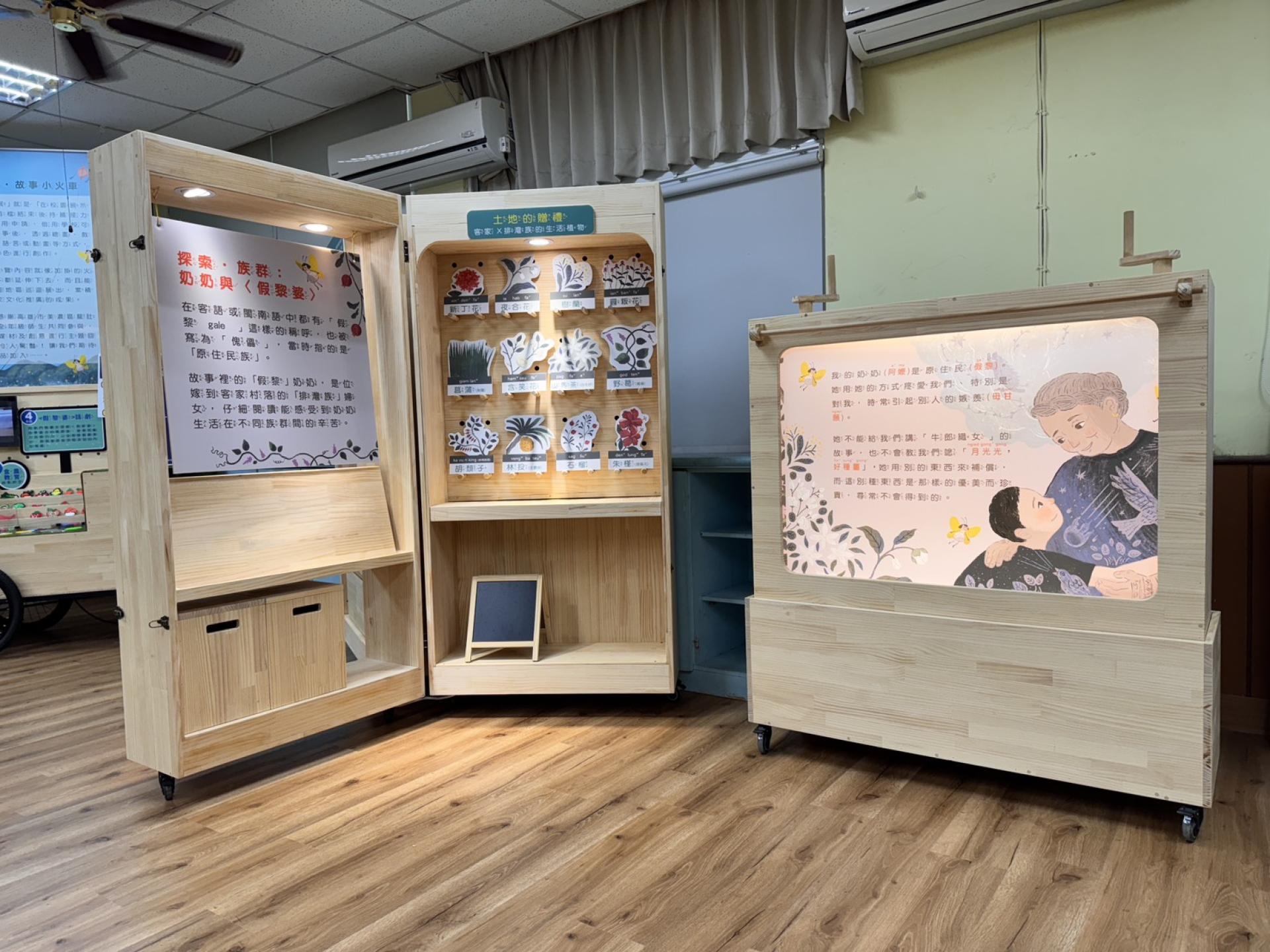 The Mobile Exhibitions in Liugdui Schools