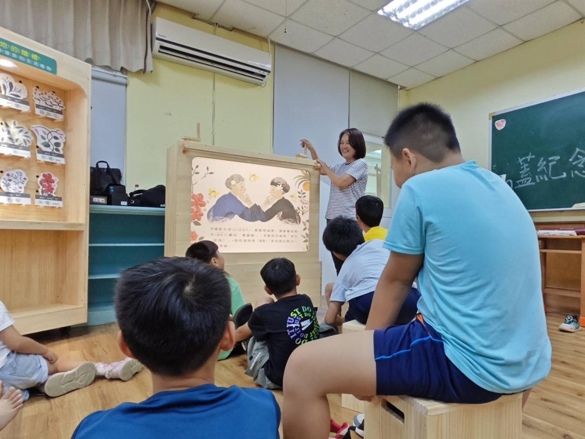 The Mobile Exhibitions in Liugdui Schools