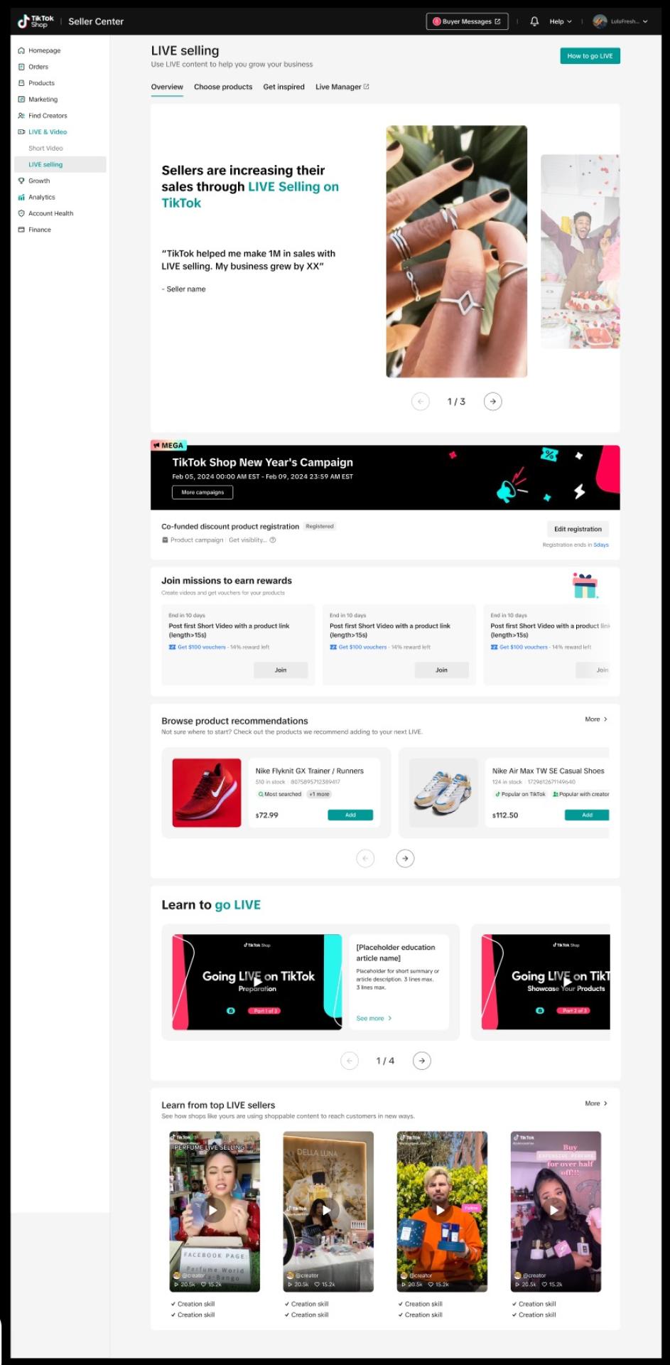  TikTok Shop Affiliate Marketplace