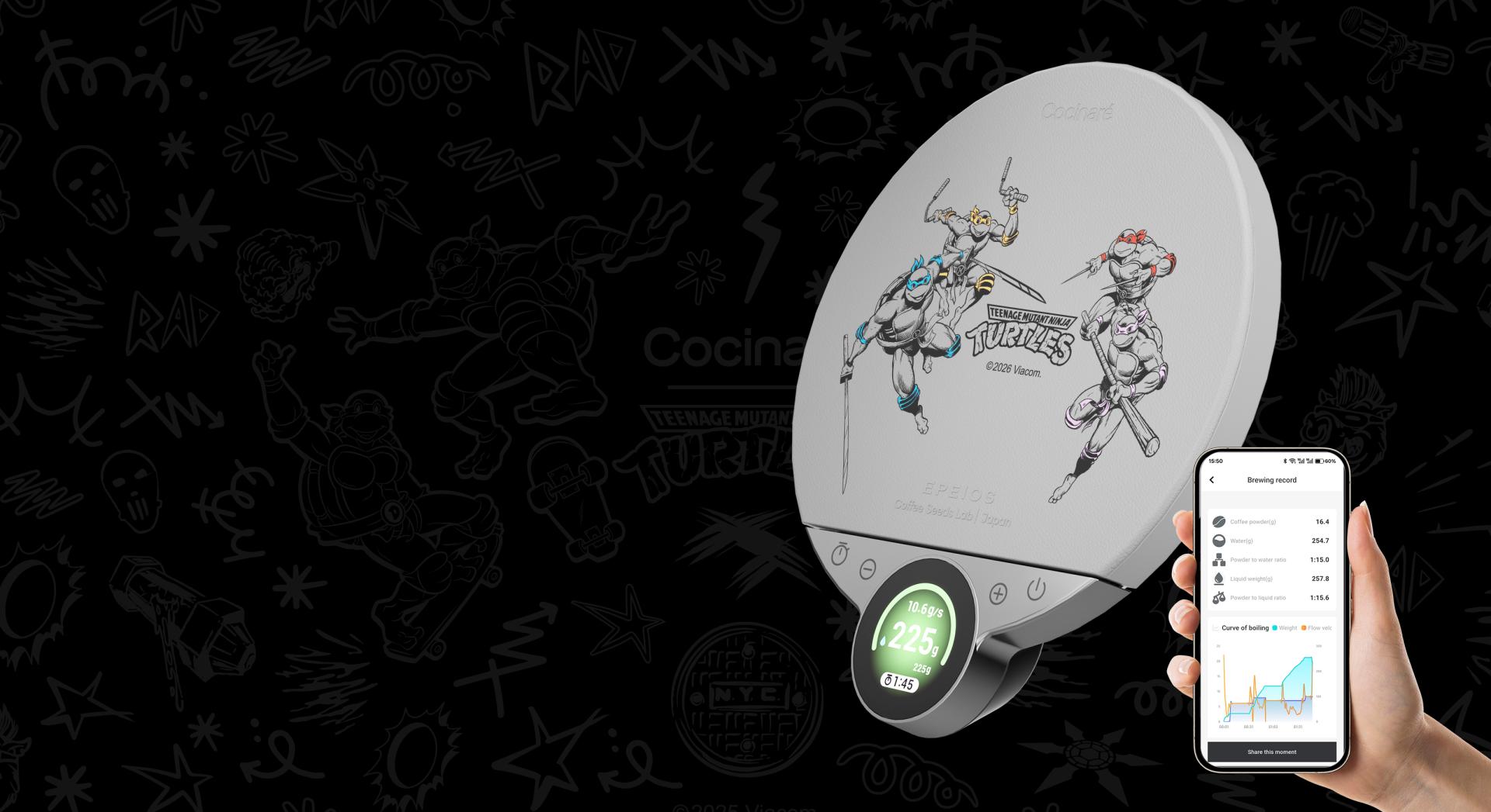 Cocinare x Teenage Mutant Ninja Turtles BrewKit