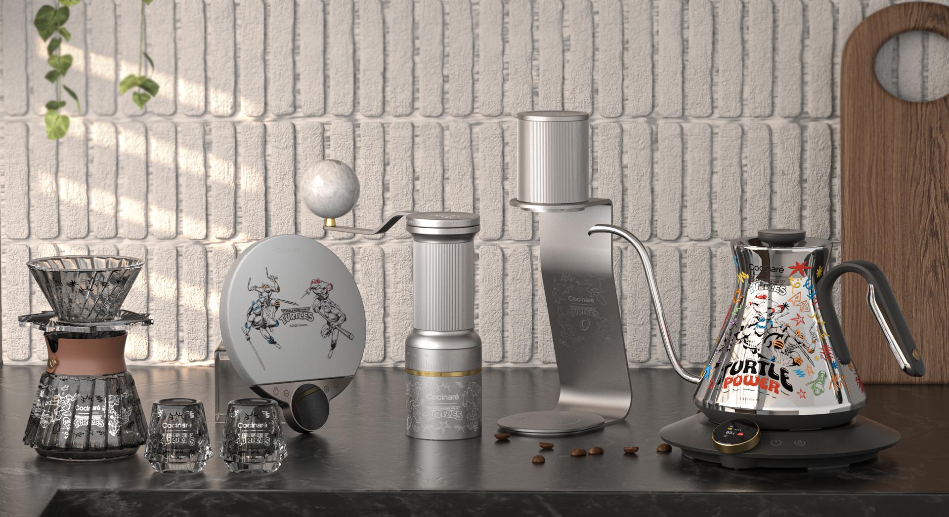 Cocinare x Teenage Mutant Ninja Turtles BrewKit