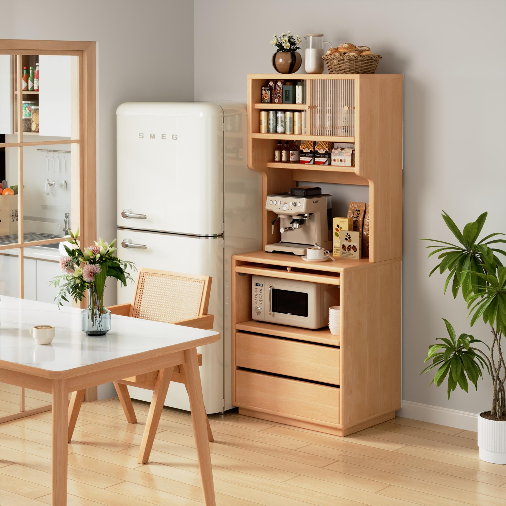 Small-sized wall-mounted sideboard