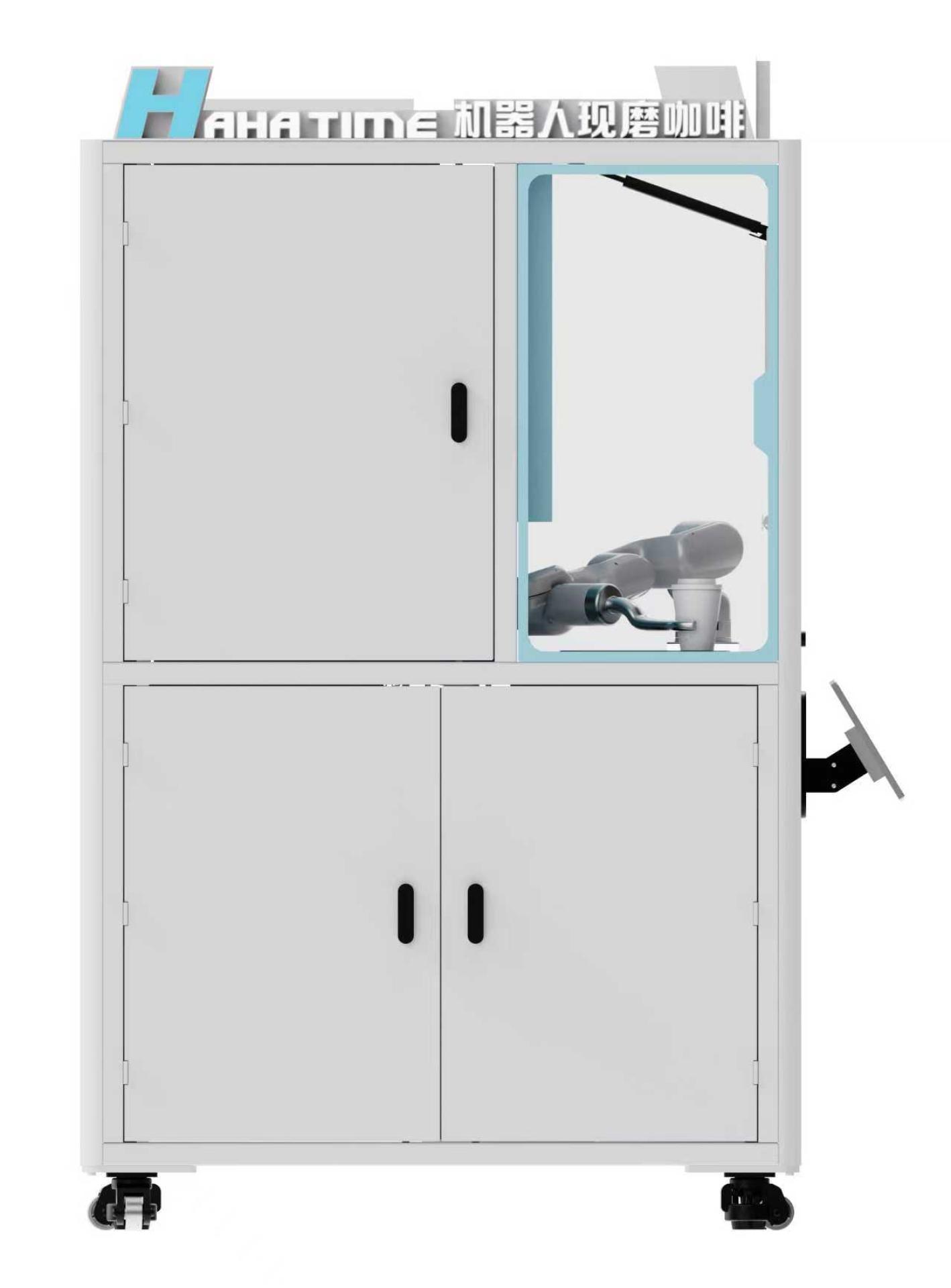 Fully Automated AI Robot Beverage Kiosk