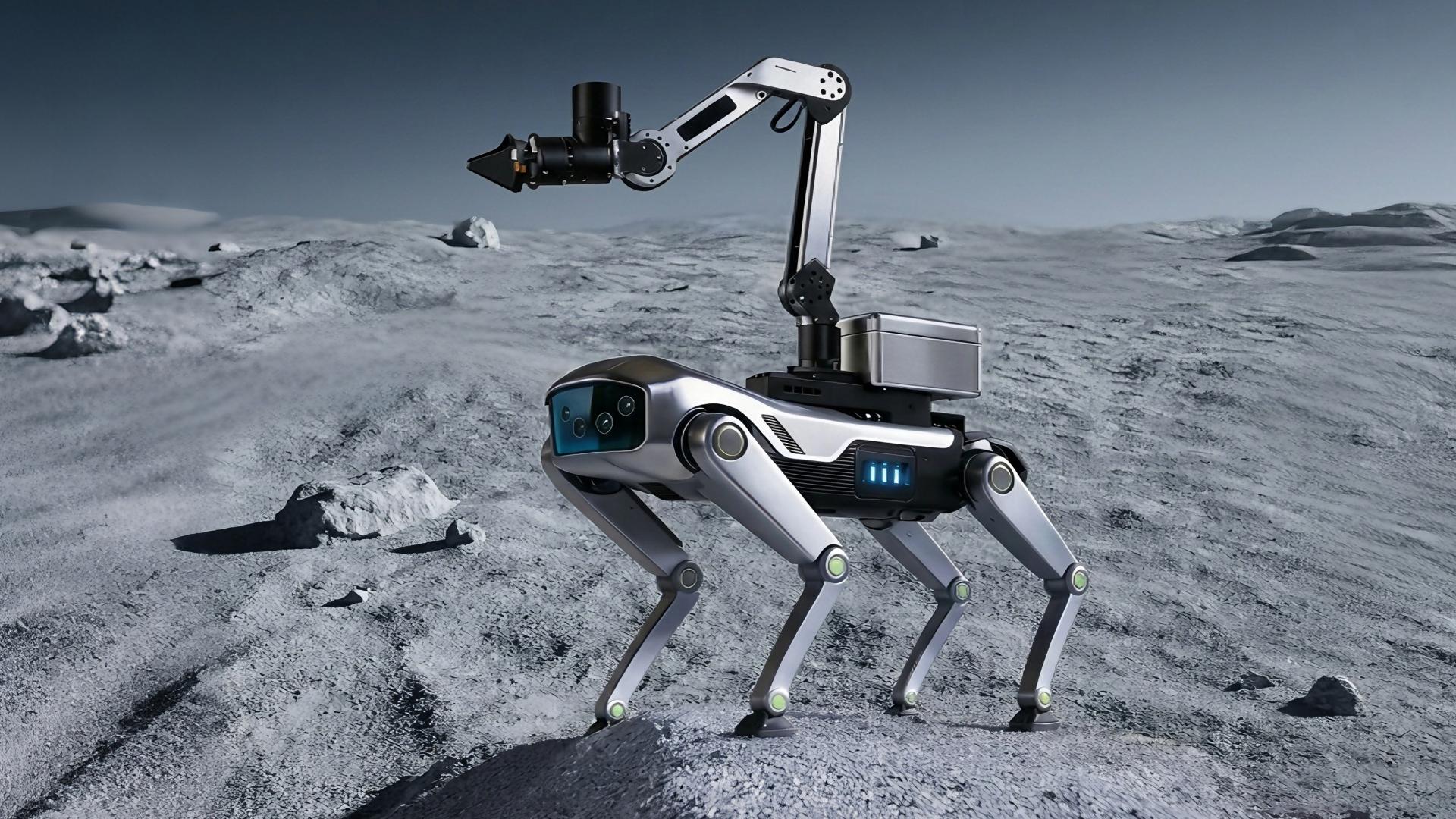 Geological Mapping and Sampling Quadruped Robot