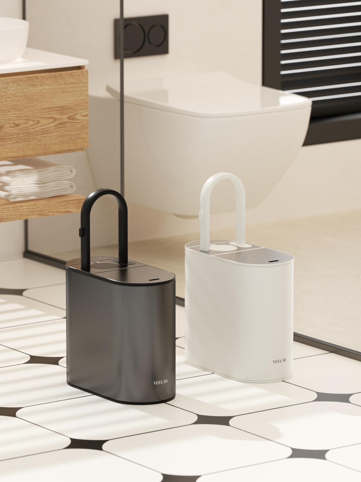  Lock-Shaped Smart Sensor Trash Can