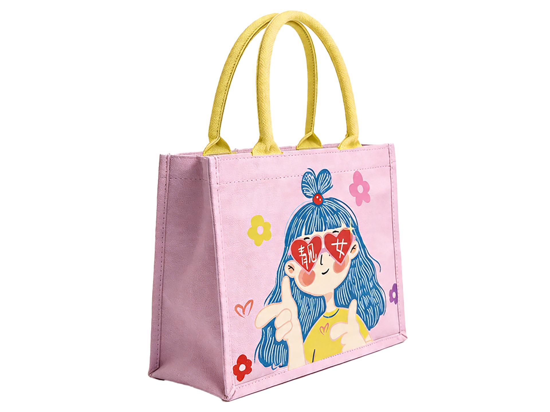 Kote x Funny Girl Handheld Tote Bag