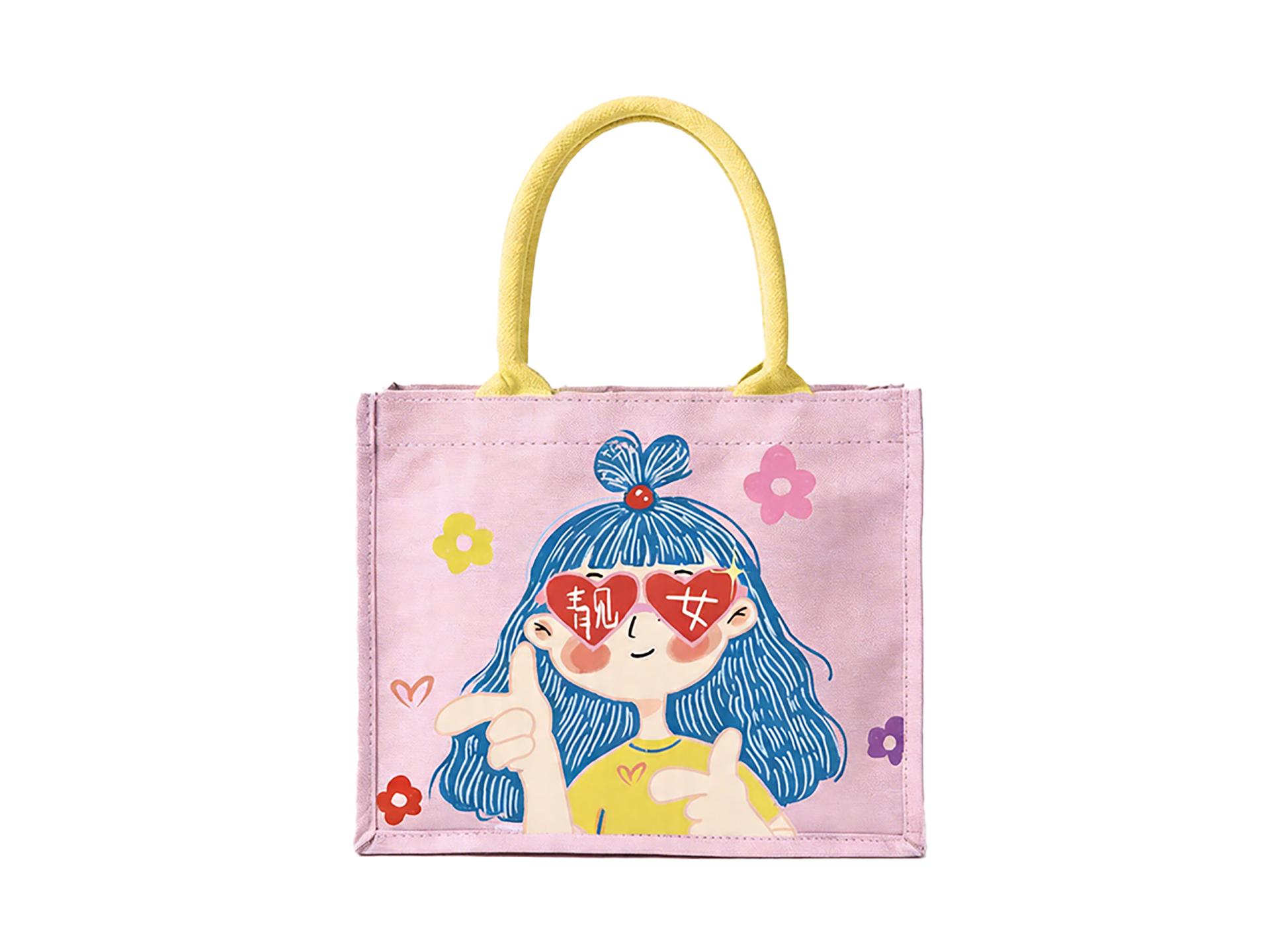 Kote x Funny Girl Handheld Tote Bag