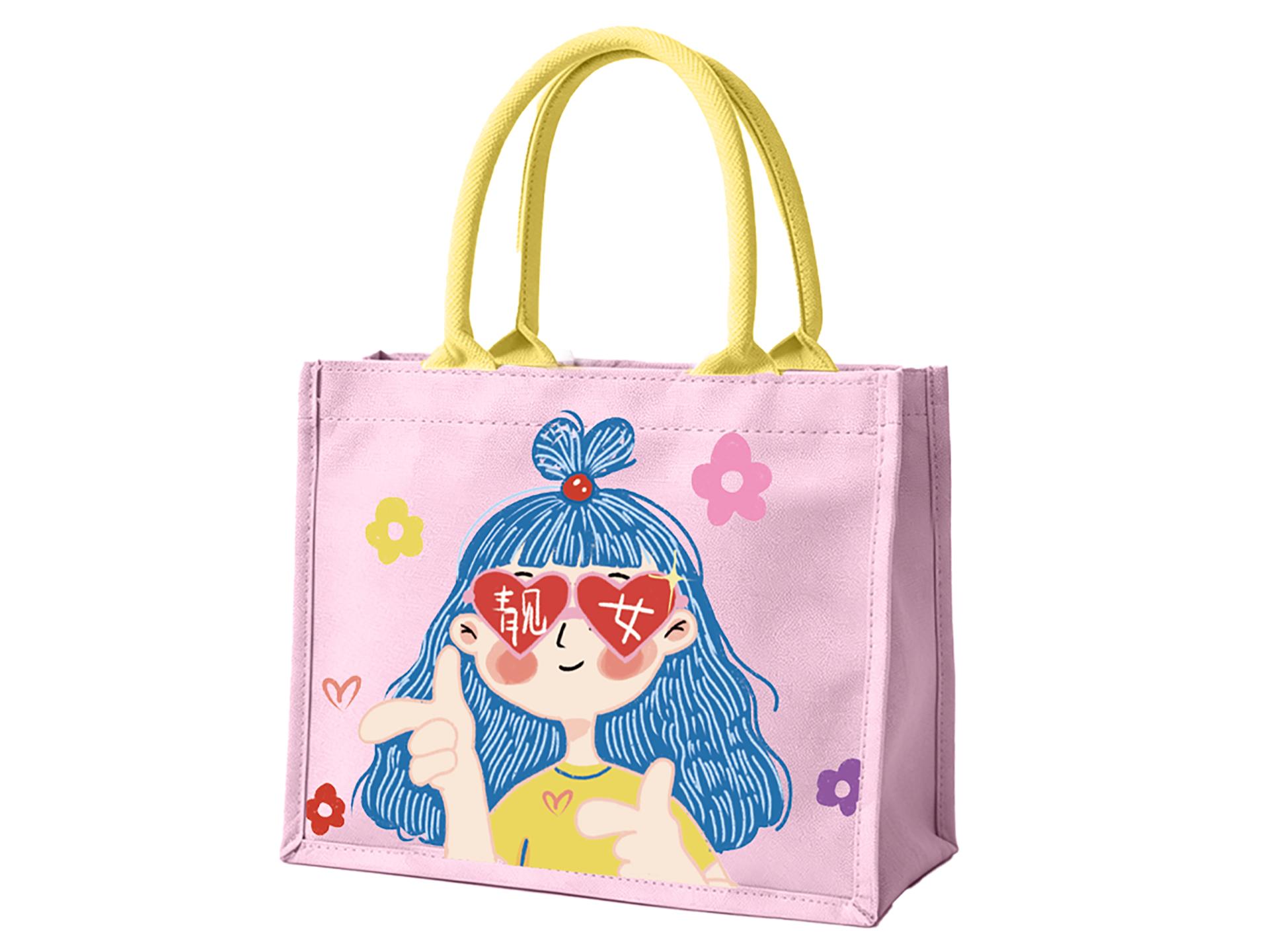 Kote x Funny Girl Handheld Tote Bag