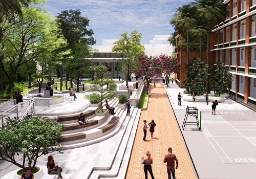  The Campus Environment Improvement for Art School of GAFA