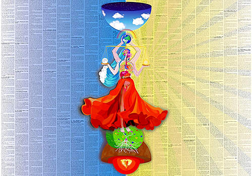 Anatomy Reimagined - The Human Body System Print