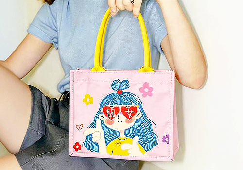 Kote x Funny Girl Handheld Tote Bag